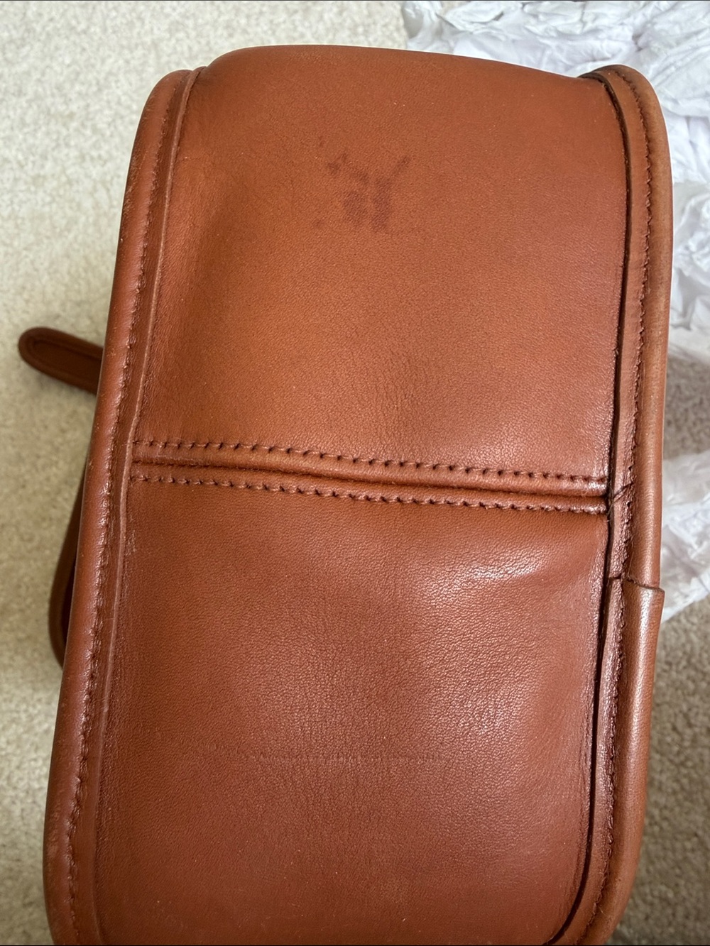 Vintage coach legacy trail bag British tan 9965 - Picture 7 of 10